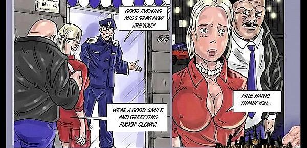 Sex Comic Book Hot Blonde Boss Tied up And Fucked Like a slut